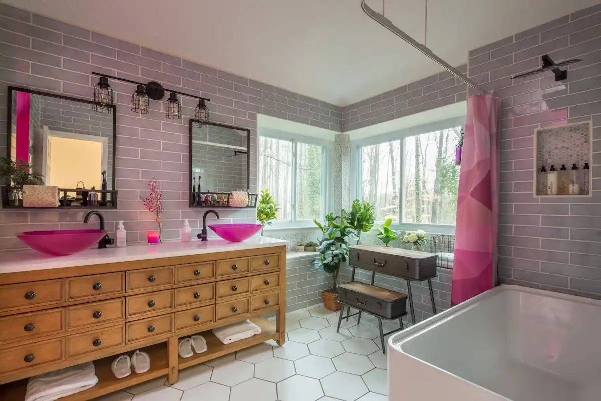 Bathroom renovation after water damage restoration in Scituate